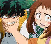 midoriya and uraraka at the mall